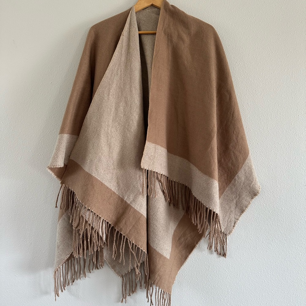 ASOS Brown and Cream Wrap Scarf